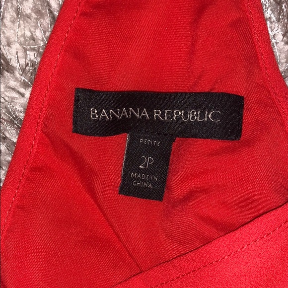 Banana Republic / strappy red minidress / 2P - Picture 2 of 4